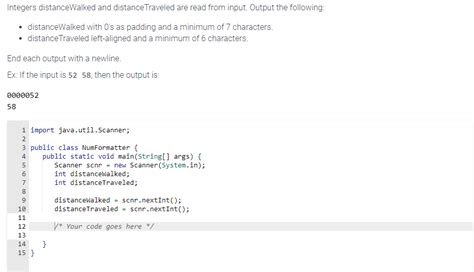 distance traveled java code
